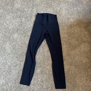 Lululemon Athletica Dark Blue Leggings